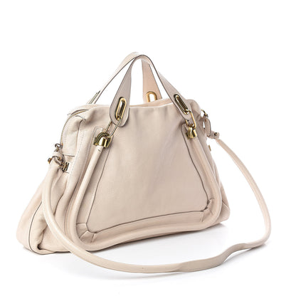 Chloe Calfskin Large Paraty Biscotti Beige 3 of 9