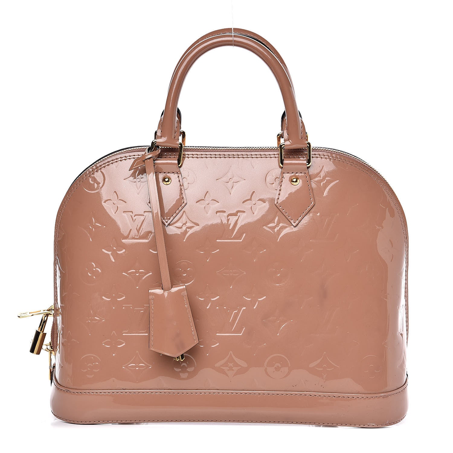 Louis Vuitton Vernis Alma MM Rose Florentin 1 of 15