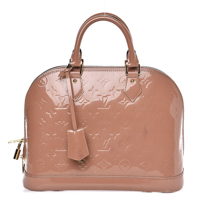 Louis Vuitton Vernis Alma MM Rose Florentin 1 of 15