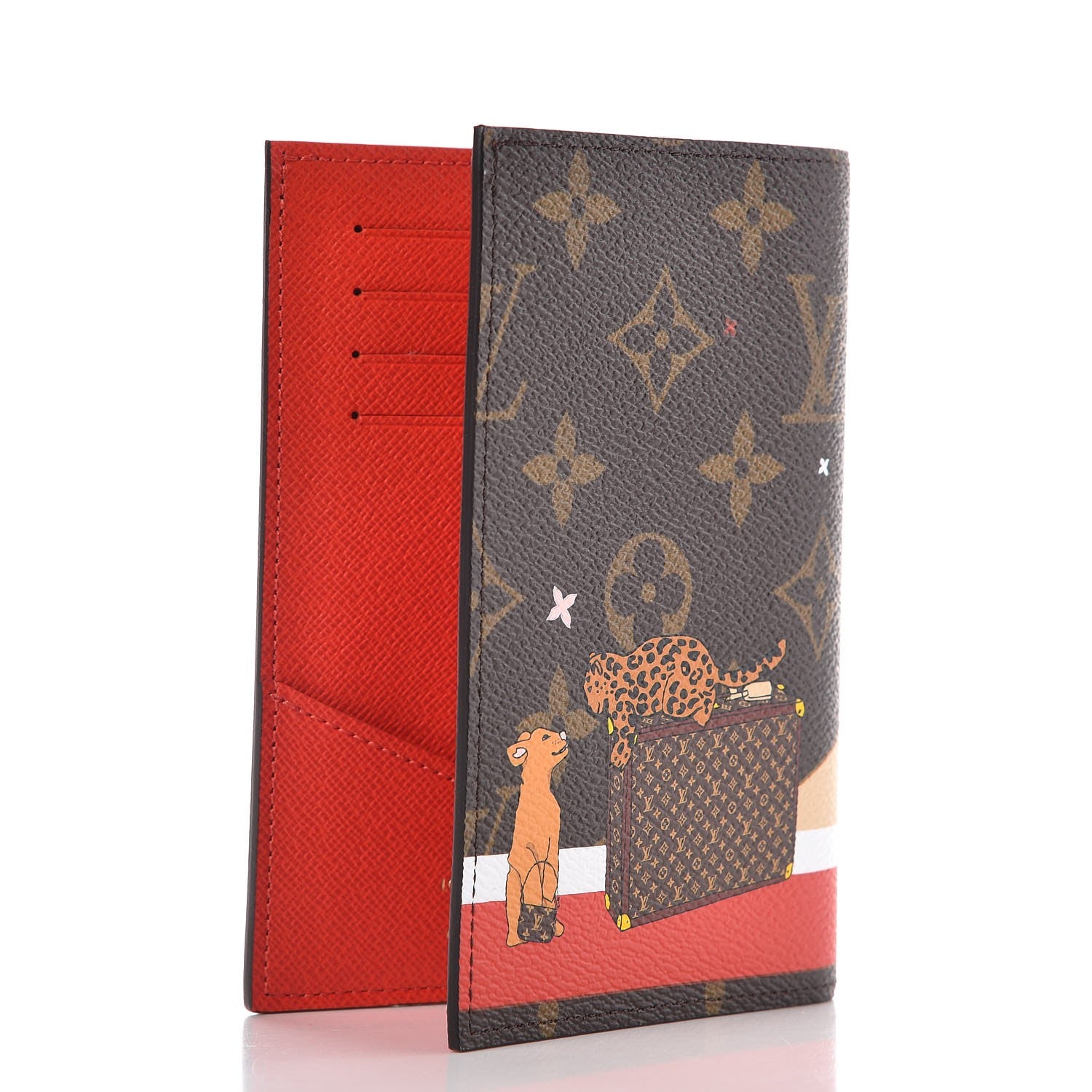 Louis Vuitton Monogram 2018 Christmas Animation Passport Cover 3 of 8