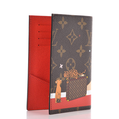 Louis Vuitton Monogram 2018 Christmas Animation Passport Cover 3 of 8