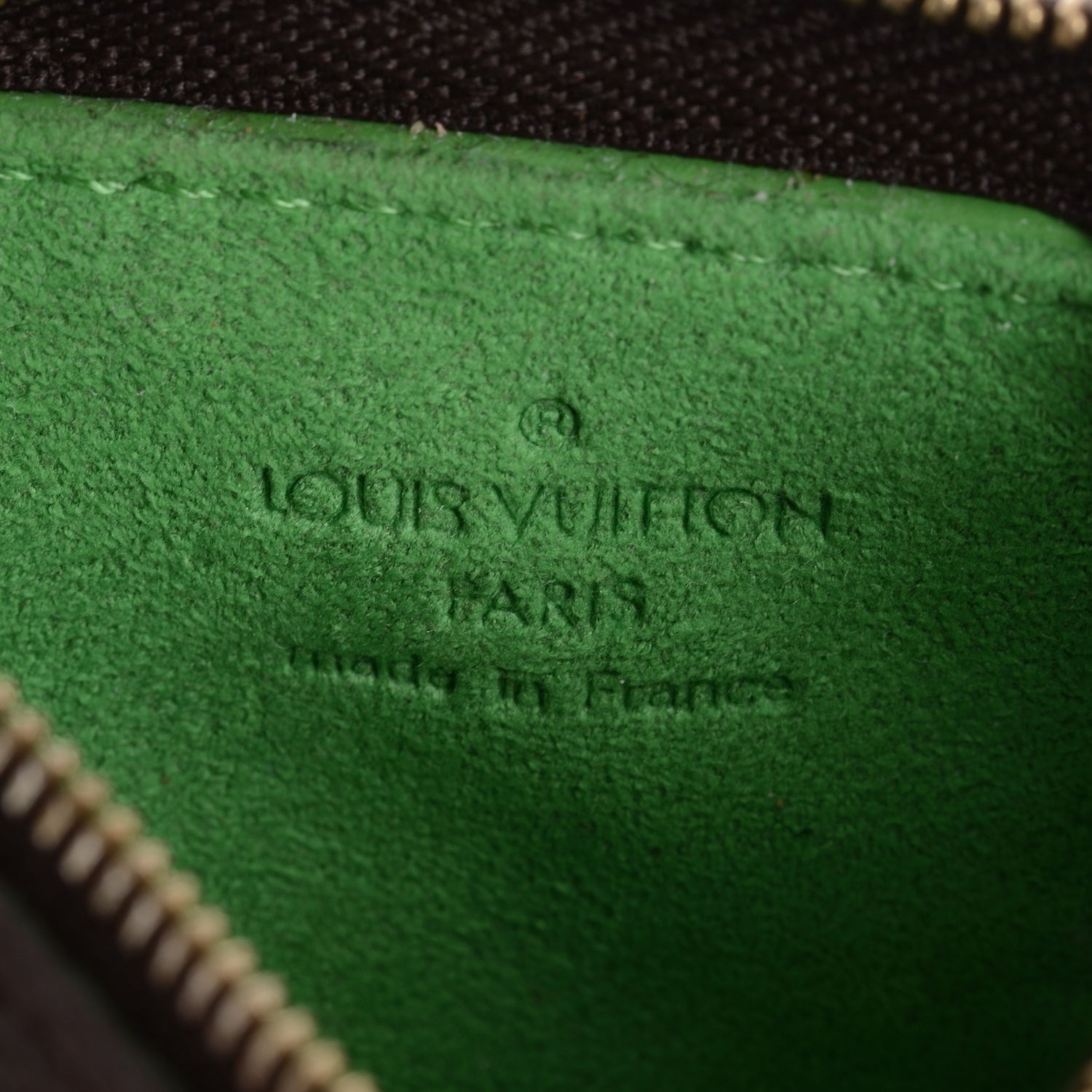 Louis Vuitton Monogram Perforated Key Pouch Green 6 of 7