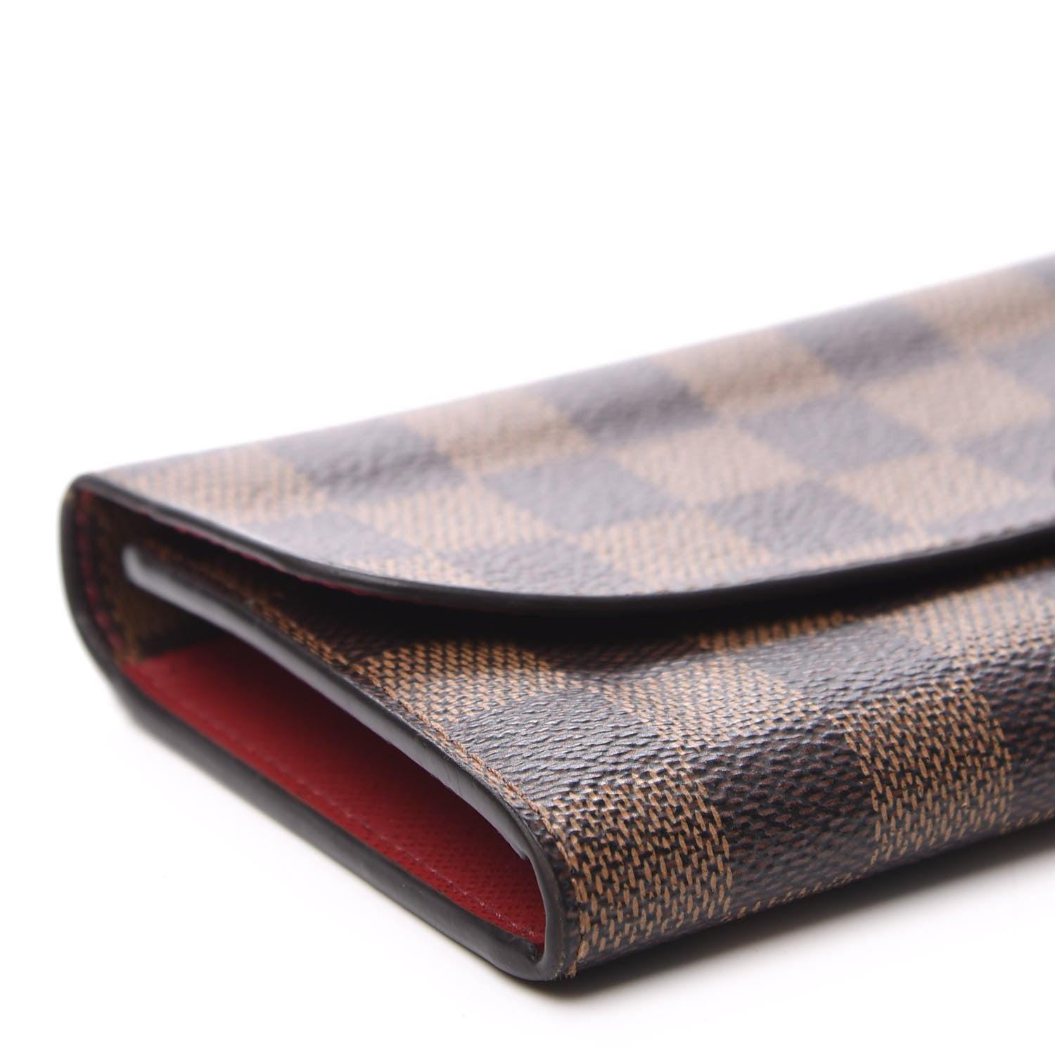 Louis Vuitton Damier Ebene Emilie Wallet Fuchsia 7 of 11
