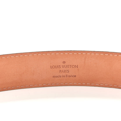 Louis Vuitton Damier Ebene 30mm Ellipse Belt 85 34 7 of 7