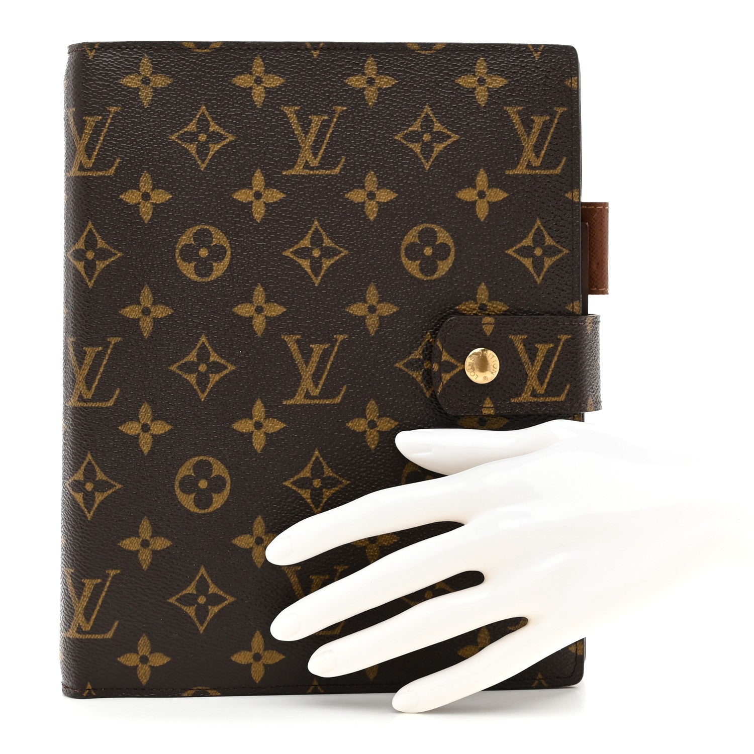 Louis Vuitton Monogram Large Ring Agenda Cover 2 of 8