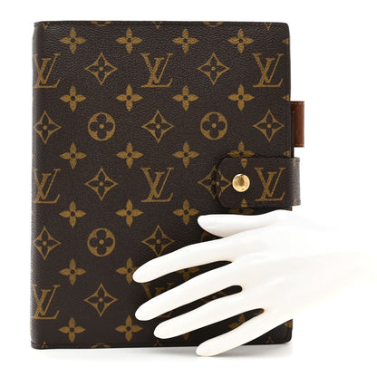 Louis Vuitton Monogram Large Ring Agenda Cover 2 of 8