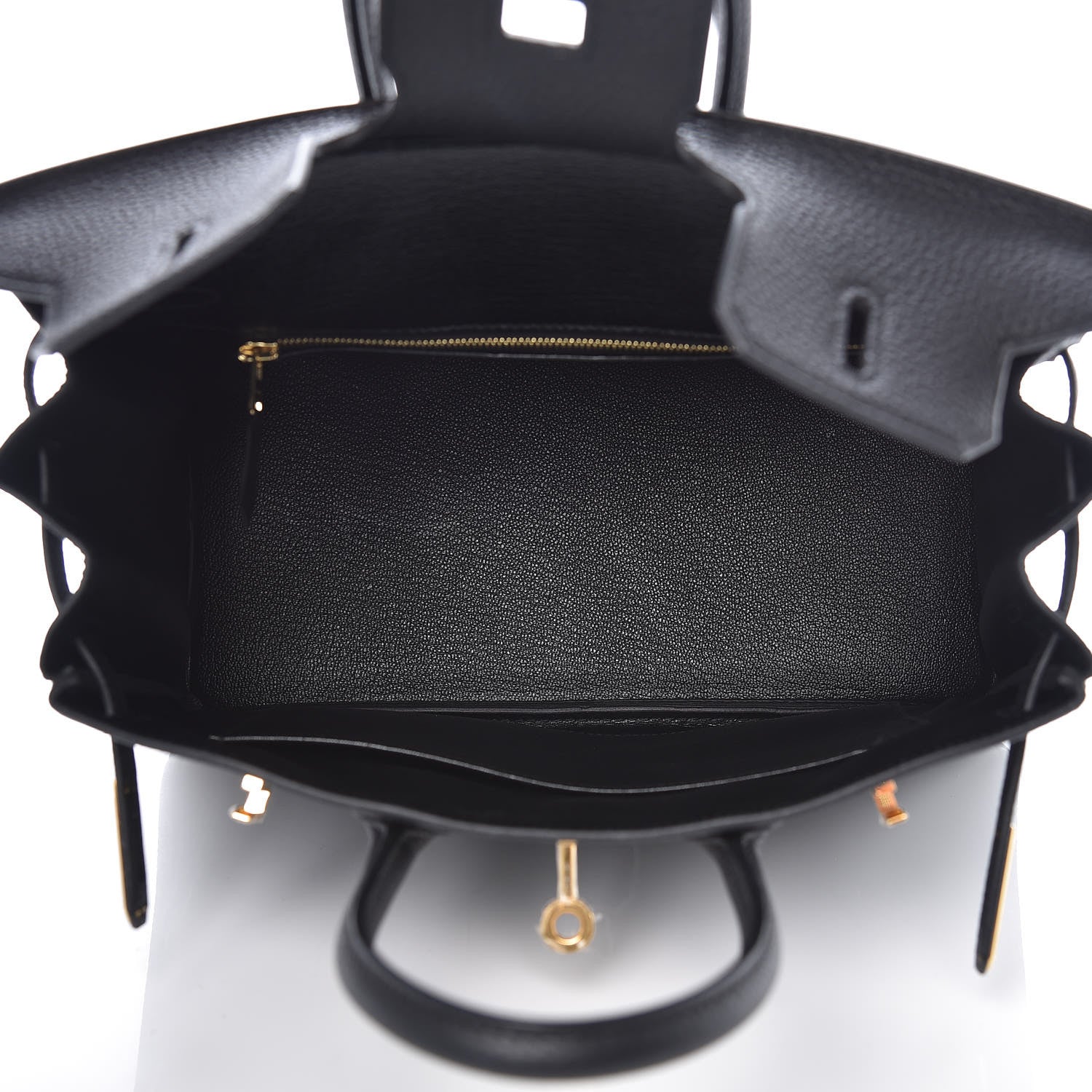 Hermes Togo Birkin 25 Black 5 of 29