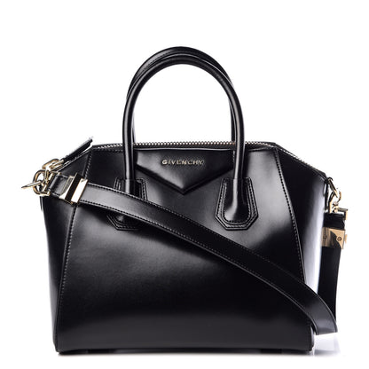 Givenchy Shiny Lord Calfskin Small Antigona Black 1 of 10