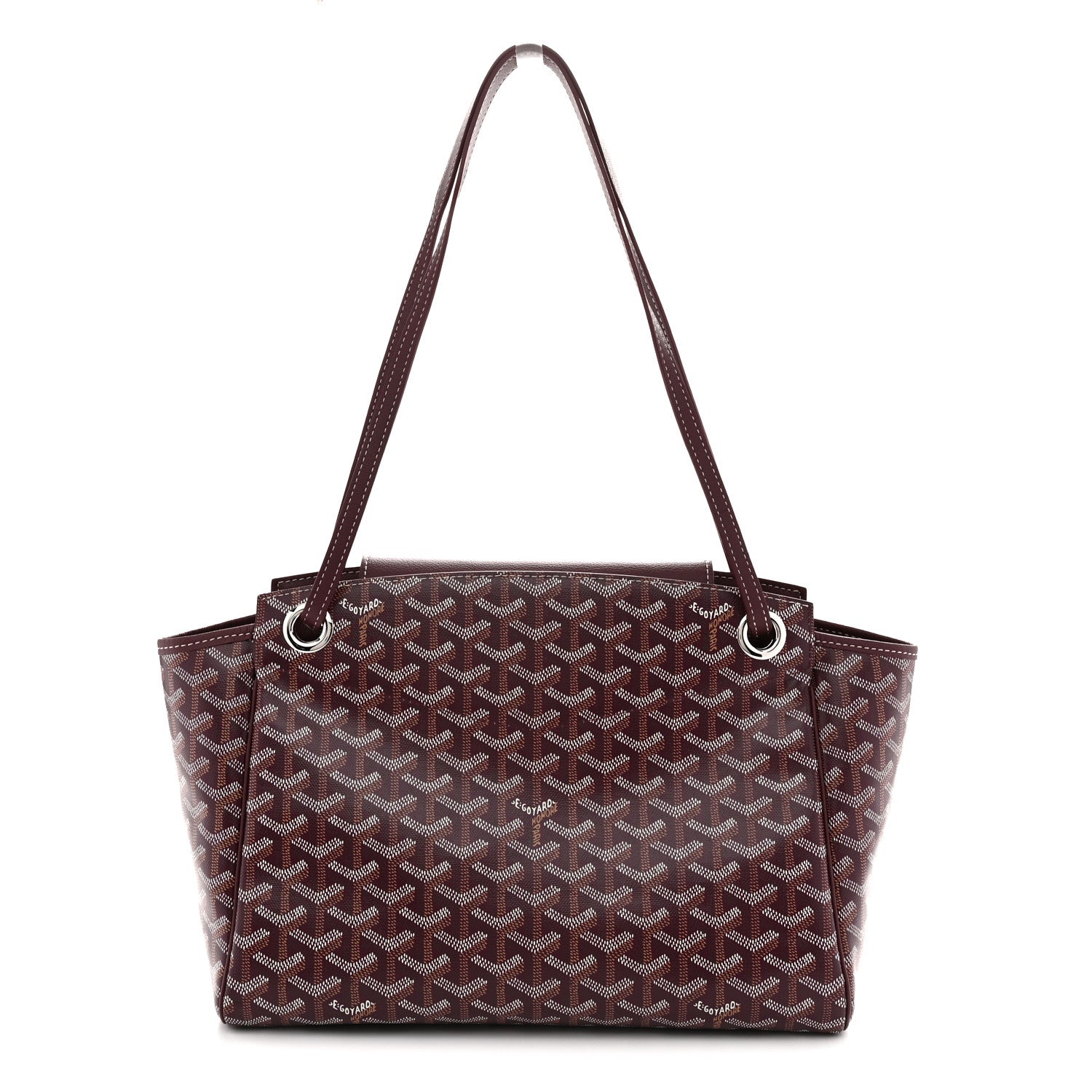 Goyard Goyardine Rouette PM Burgundy 1 of 9