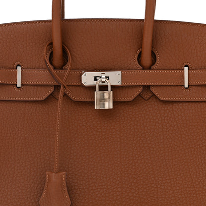 Hermes Fjord Birkin 35 Marron D'Inde 8 of 11