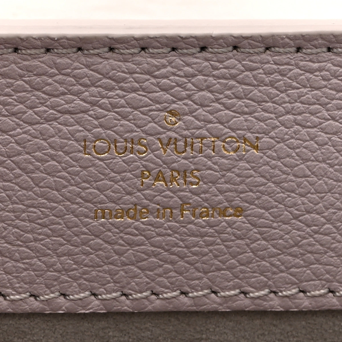 Louis Vuitton Soft Calfskin Mini Lockme Ever Quartz Greige 6 of 9
