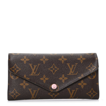 Louis Vuitton Monogram Josephine Wallet Rose Ballerine 1 of 6
