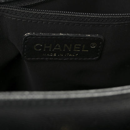 Chanel Calfskin Cerf Executive Shopper Tote Black 6 of 10
