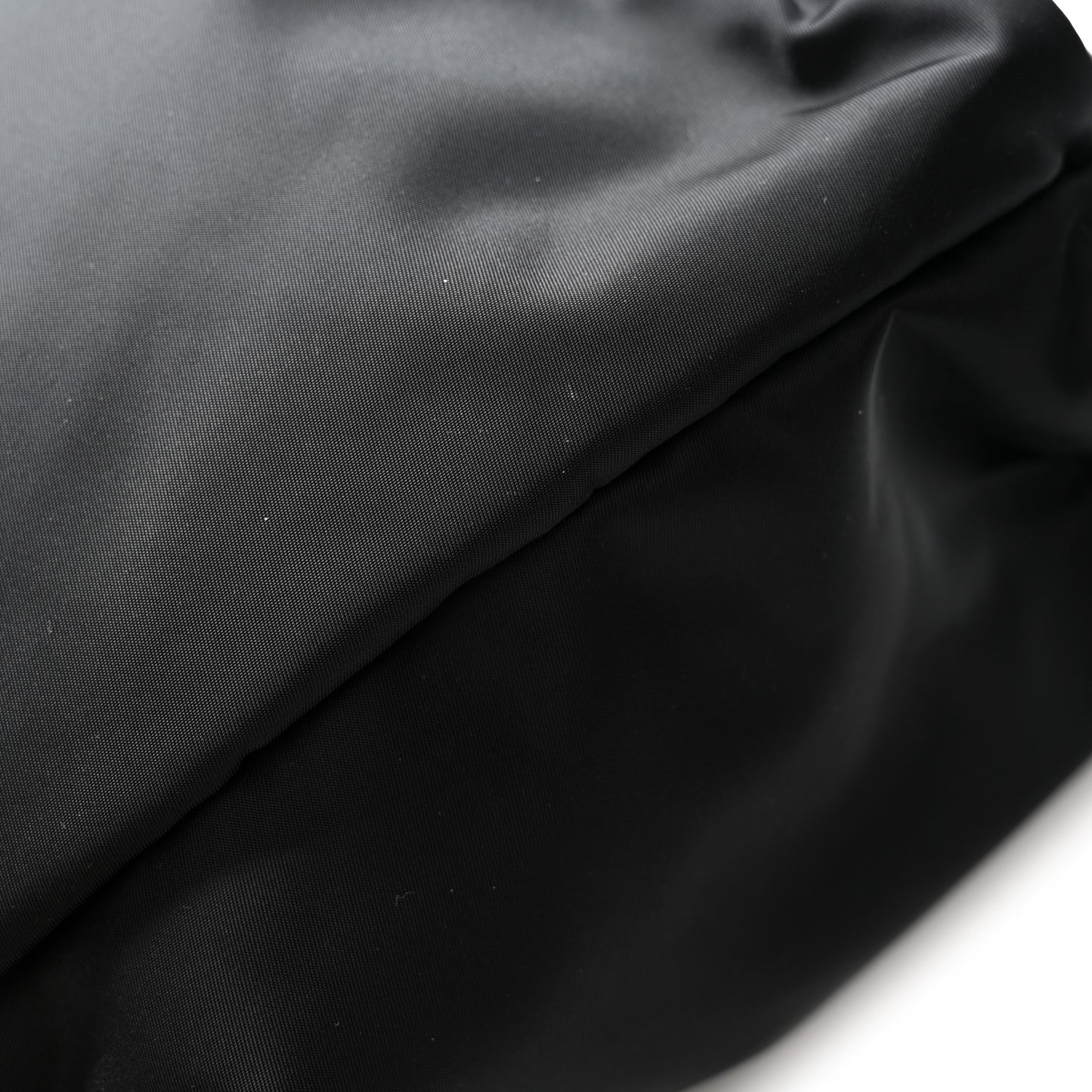 Re-Nylon Saffiano Zip Backpack Black