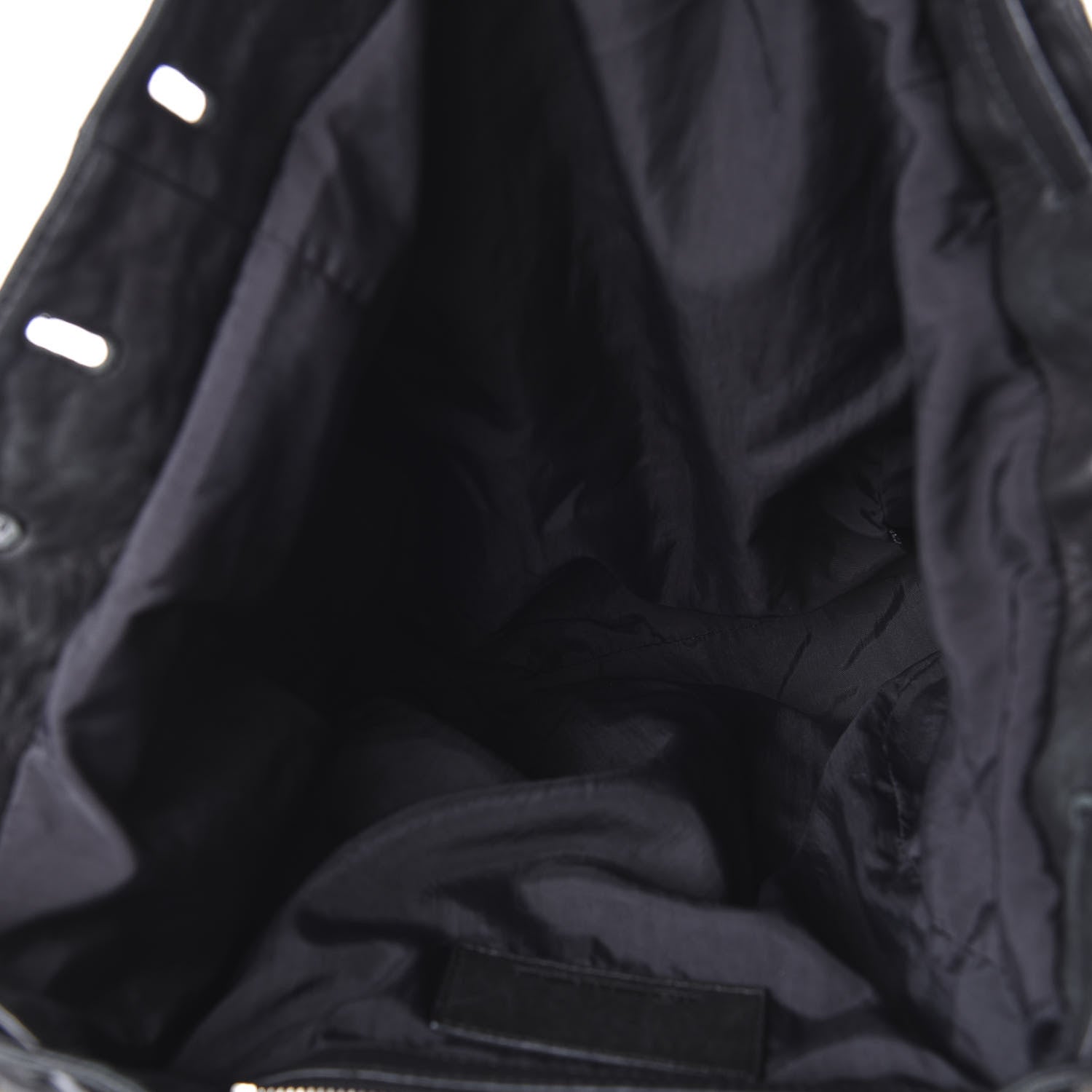 Alexander Wang Lambskin Nylon Marti Backpack Military Green Nickel Hardware 4 of 10
