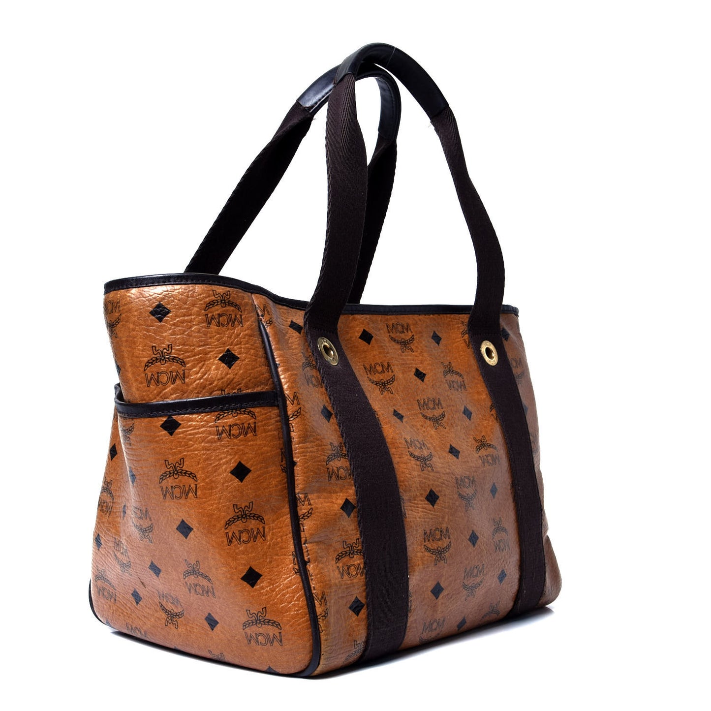 Visetos Shopping Tote Cognac
