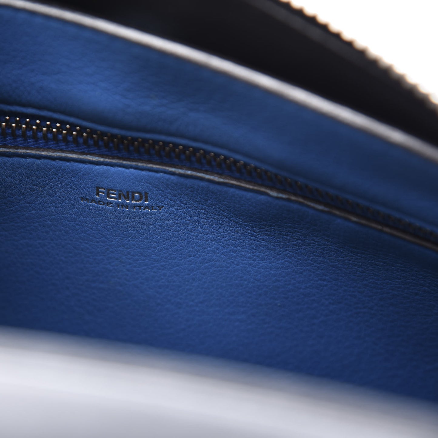 Vitello Baltico Dolce DotCom Satchel Black Blue Royal