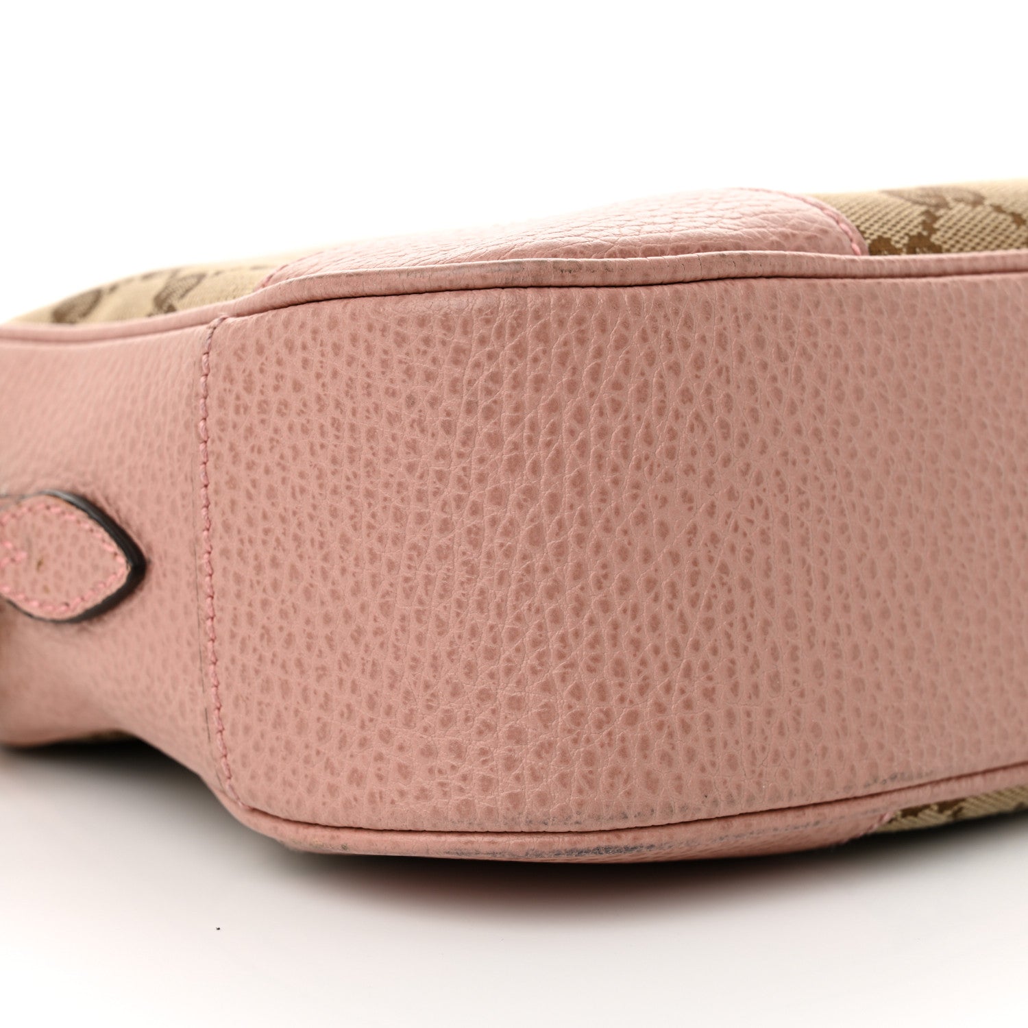 Gucci Monogram Mini Bree Messenger Bag Beige Soft Pink 9 of 12