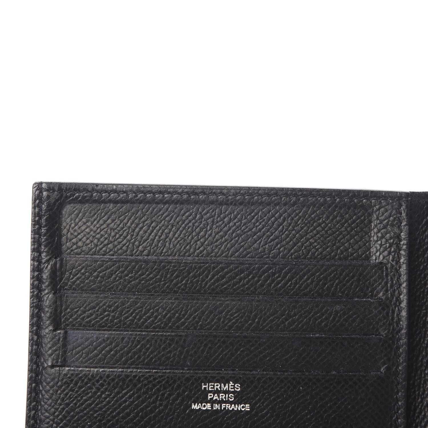 Hermes Epsom MC2 Copernic Compact Wallet Black 8 of 8