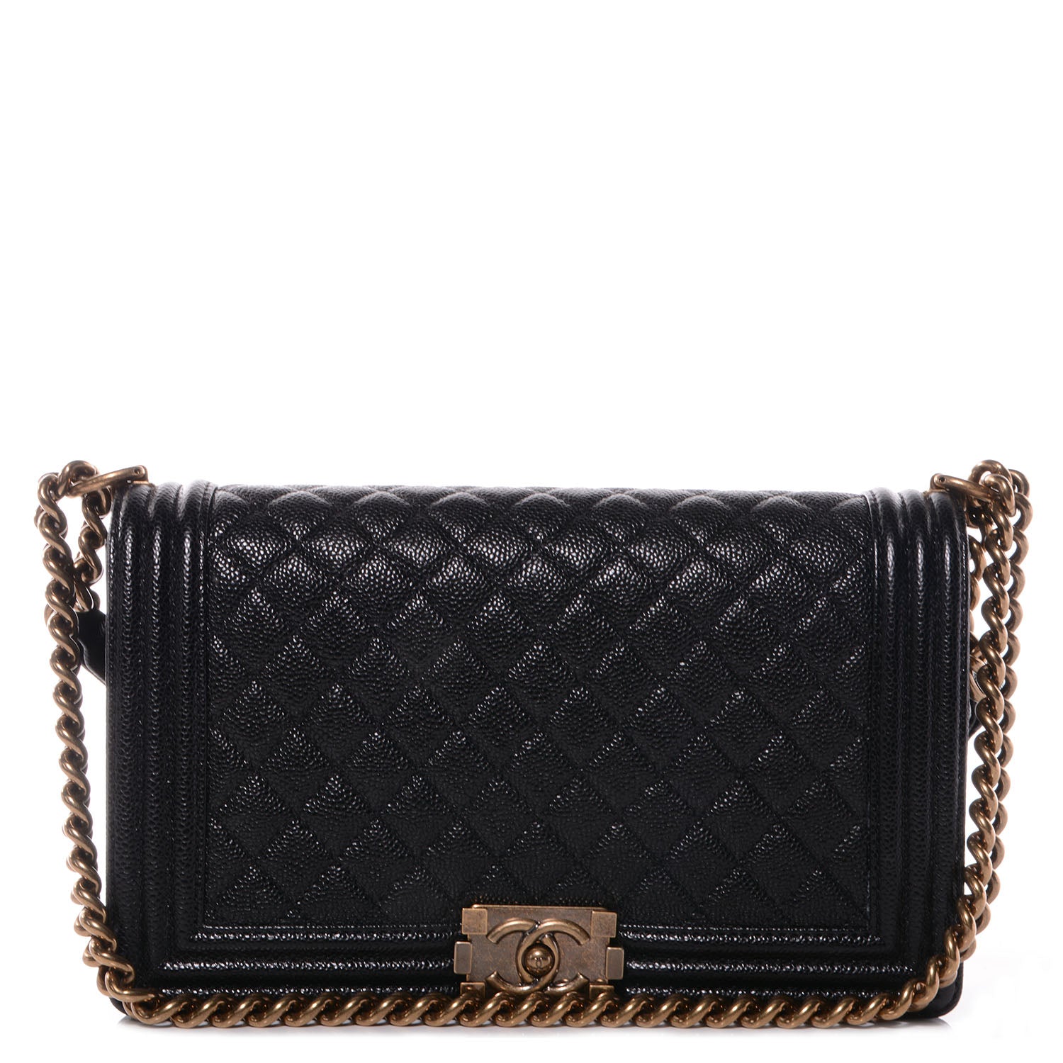 Chanel Caviar Medium Boy Flap Bag Black 1 of 9