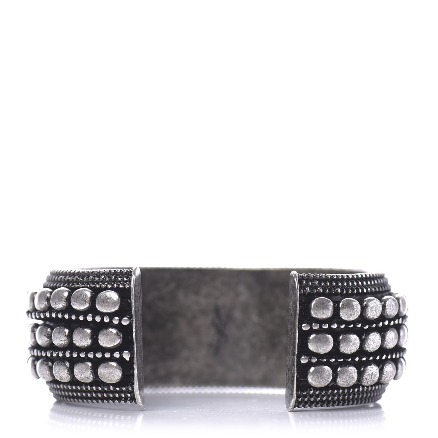 Brass Marrakech Motif Bracelet Silver