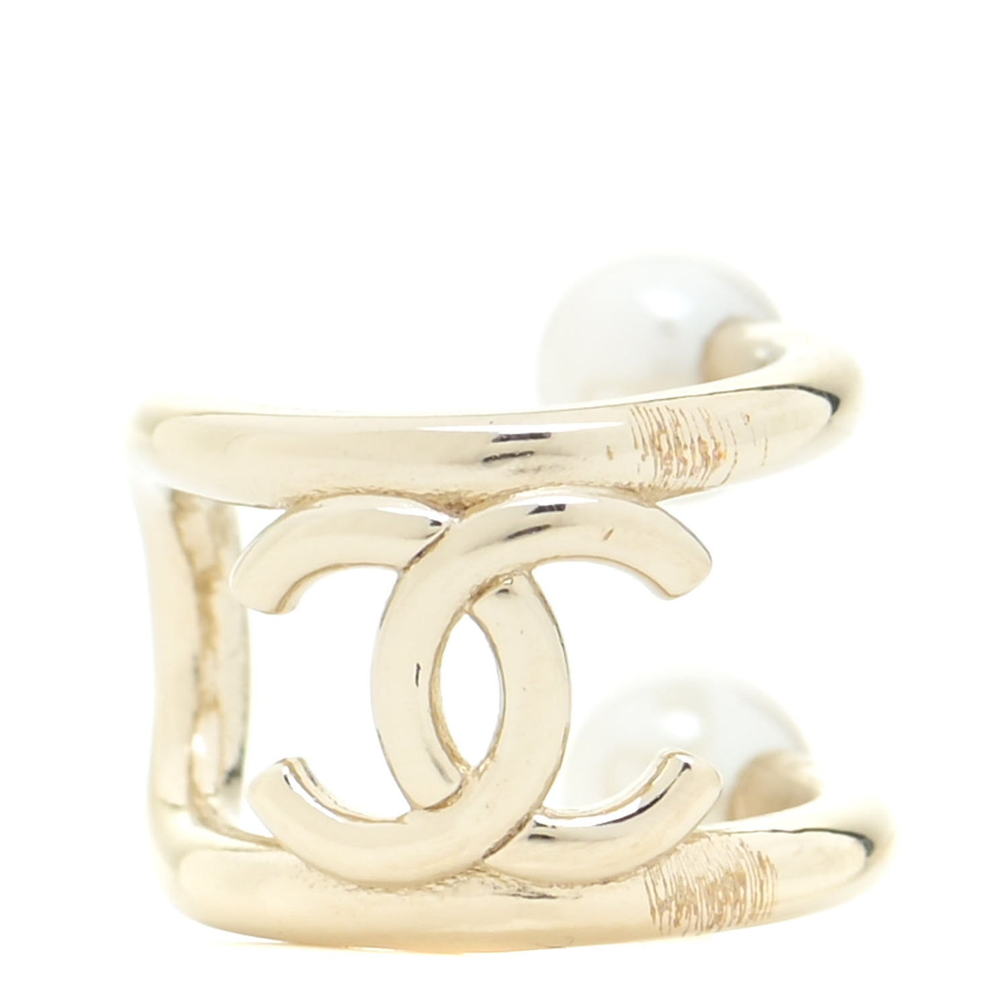 Pearl CC Single Ear Cuff Gold