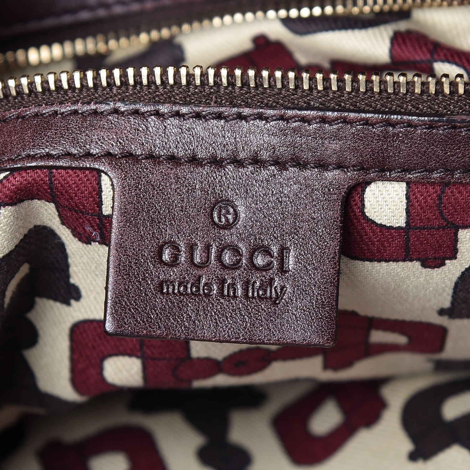 Gucci Guccissima Medium Indy Top Handle Hobo Dark Brown 6 of 9