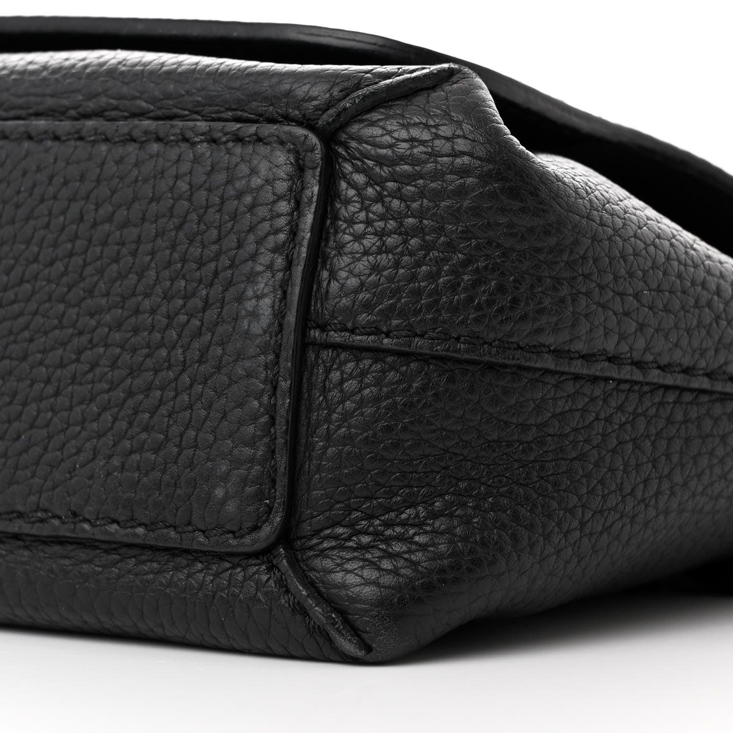 Burberry Signature Grain Medium Burleigh Crossbody Bag Black 10 of 12