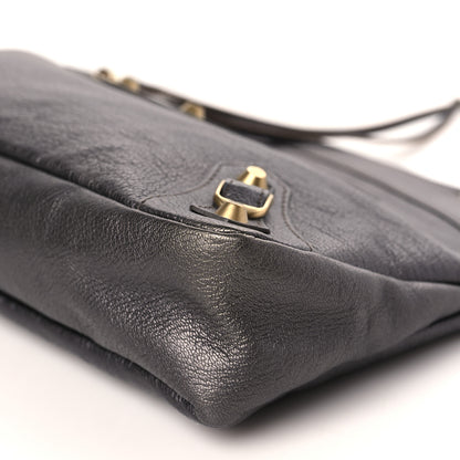 Balenciaga Chevre Classic Gold Hardware Premier Clutch Bronze 9 of 9