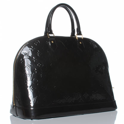 Louis Vuitton Vernis Alma GM Terre D'Ombre 3 of 7