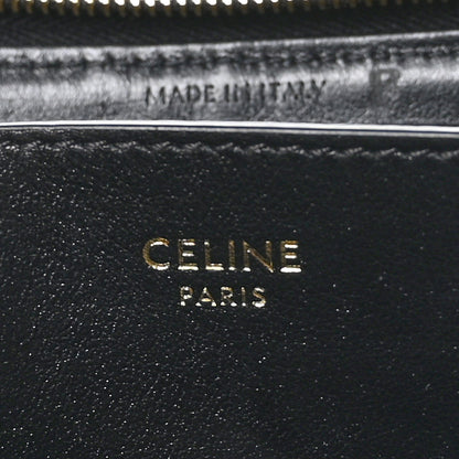 Celine Calfskin Quilted C Charm Wallet Black 7 of 9
