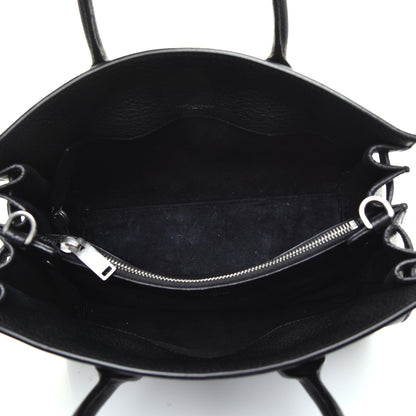 Saint Laurent Grained Calfskin Baby Supple Sac De Jour Black 5 of 8
