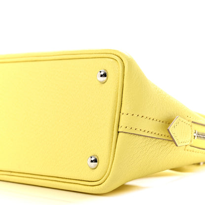Hermes Chevre Mysore Mini 1923 Bolide Jaune Bourgeon 9 of 11