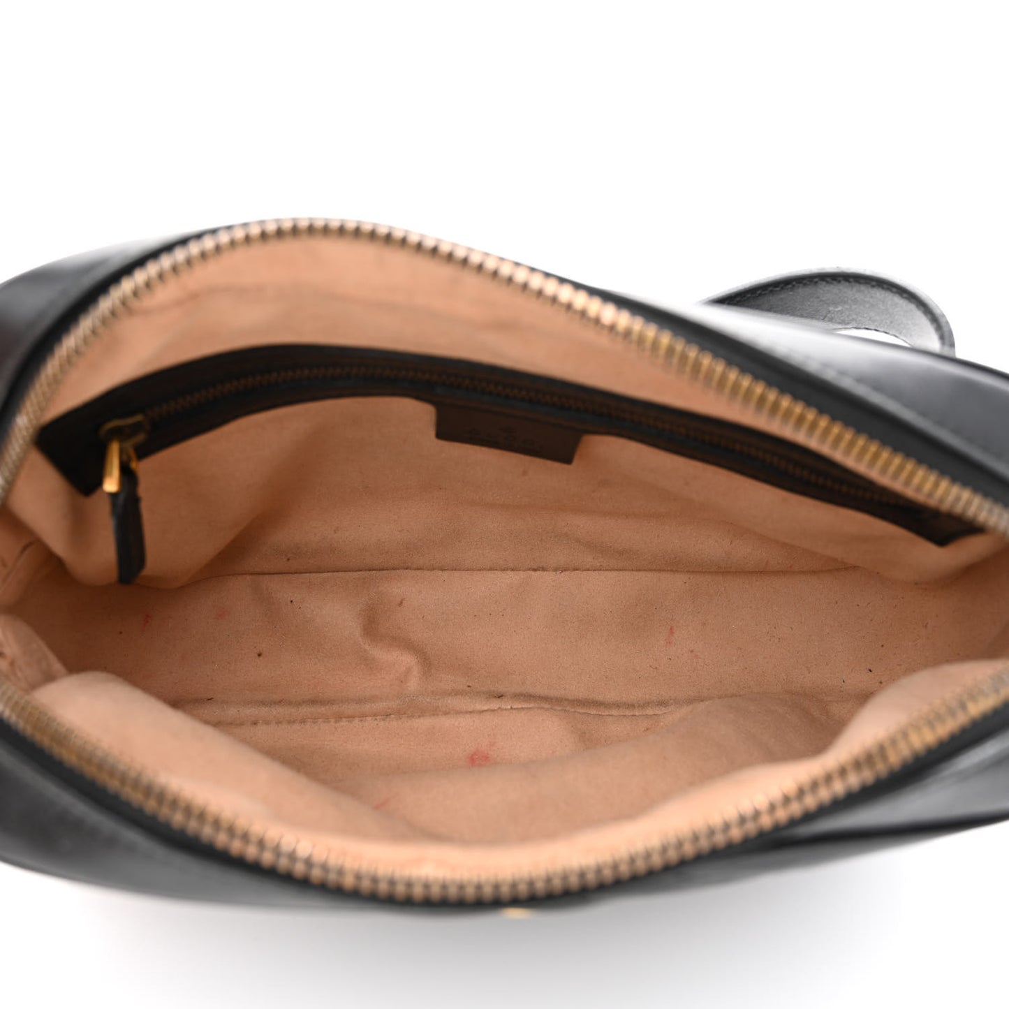 Calfskin Matelasse Mens GG Marmont Belt Bag 80 32 Black