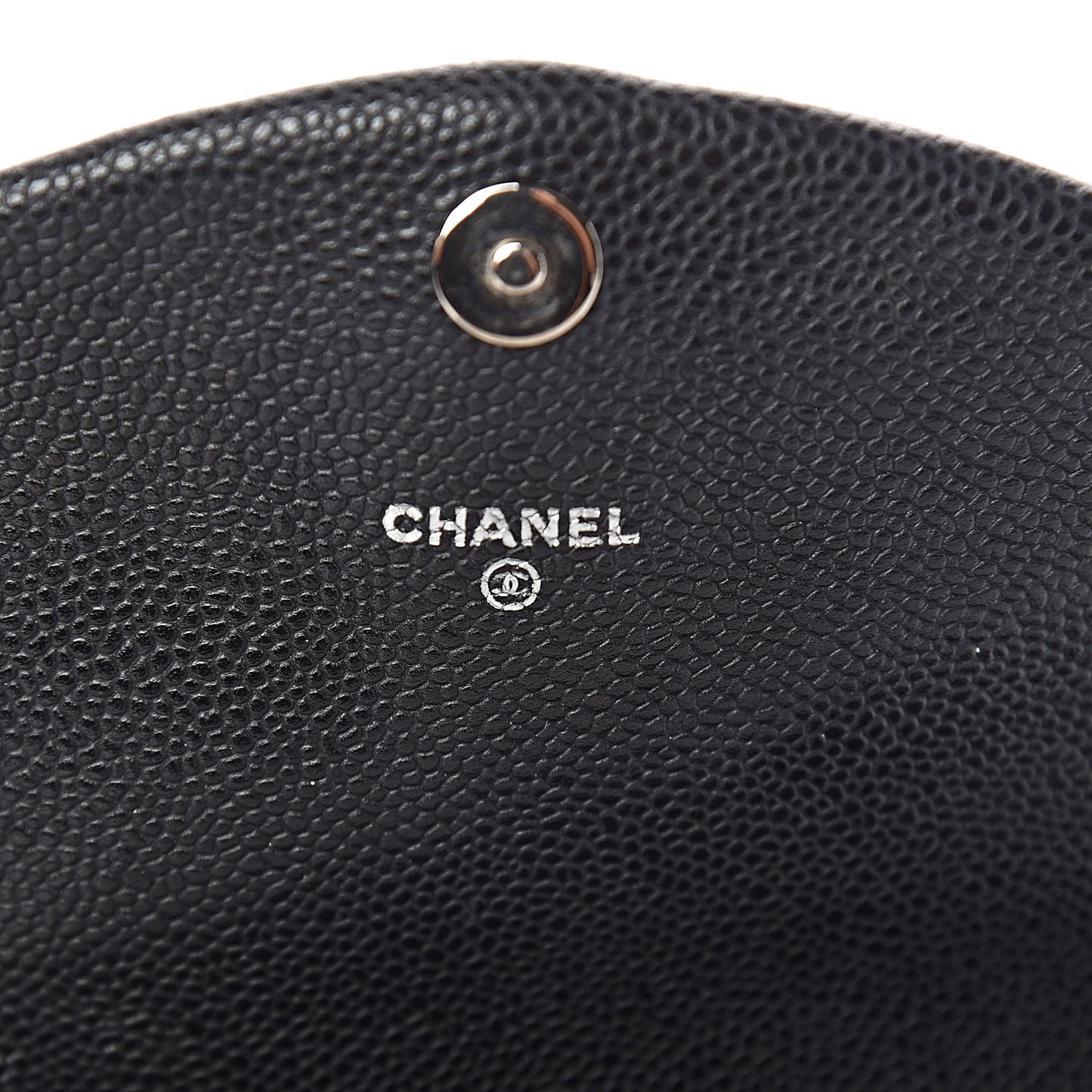 Caviar Half Moon Wallet On Chain WOC Black
