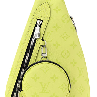 Louis Vuitton Taigarama Duo Slingbag Lemon Yellow 8 of 10
