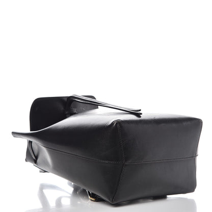 Mansur Gavriel Calfskin Mini Backpack Bag Black 4 of 13
