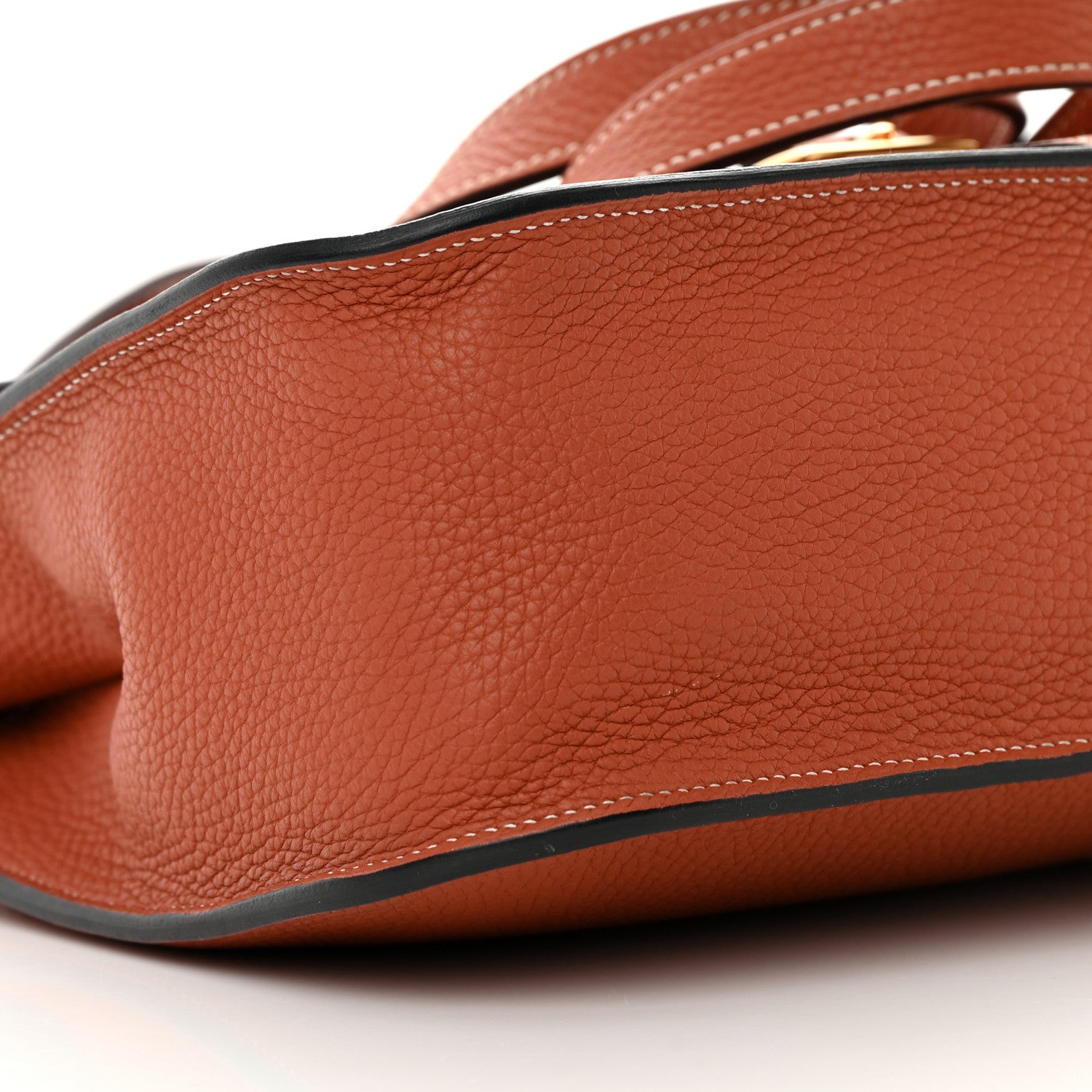 Hermes Taurillon Clemence Halzan 31 Cuivre 11 of 14