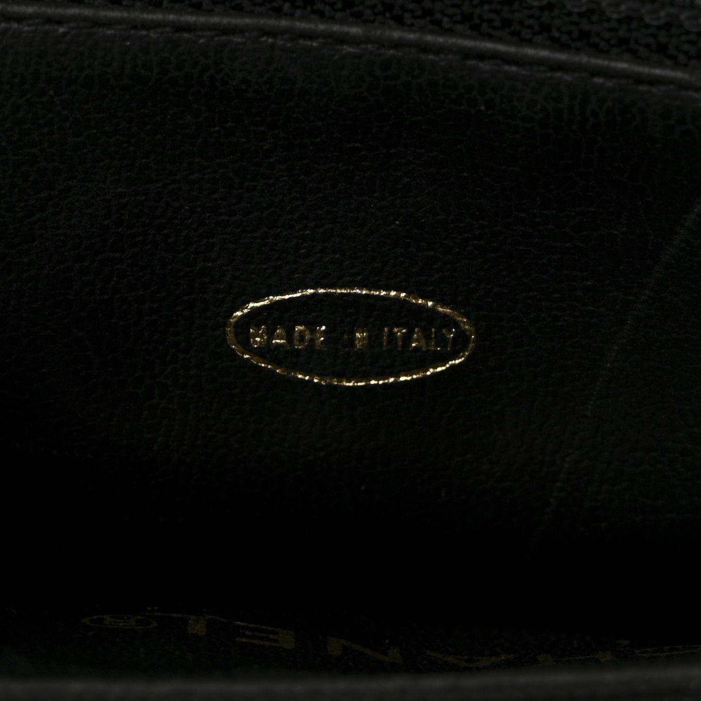 Caviar CC Bucket Shoulder Bag Black