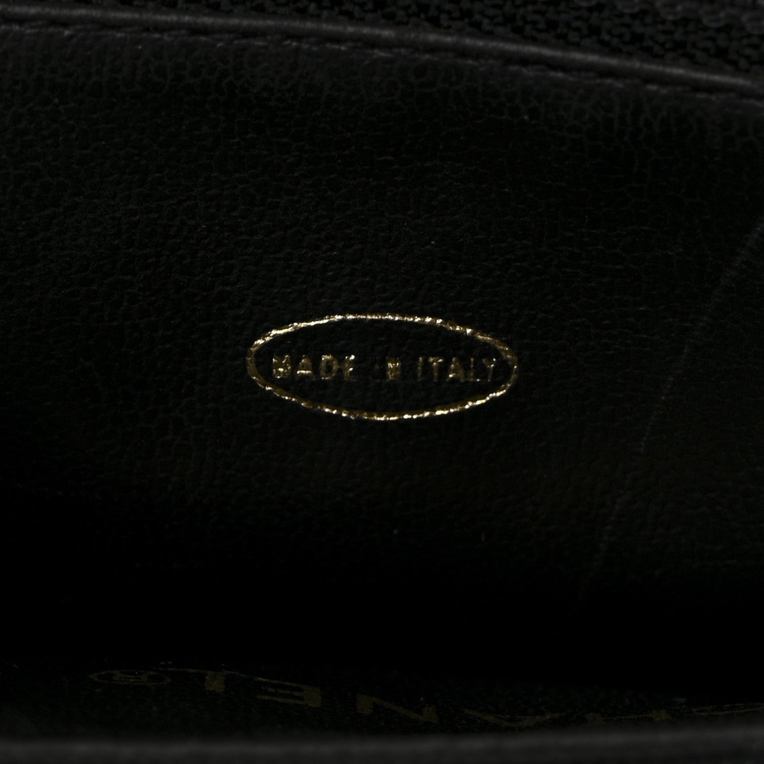 Chanel Caviar CC Bucket Shoulder Bag Black 7 of 11