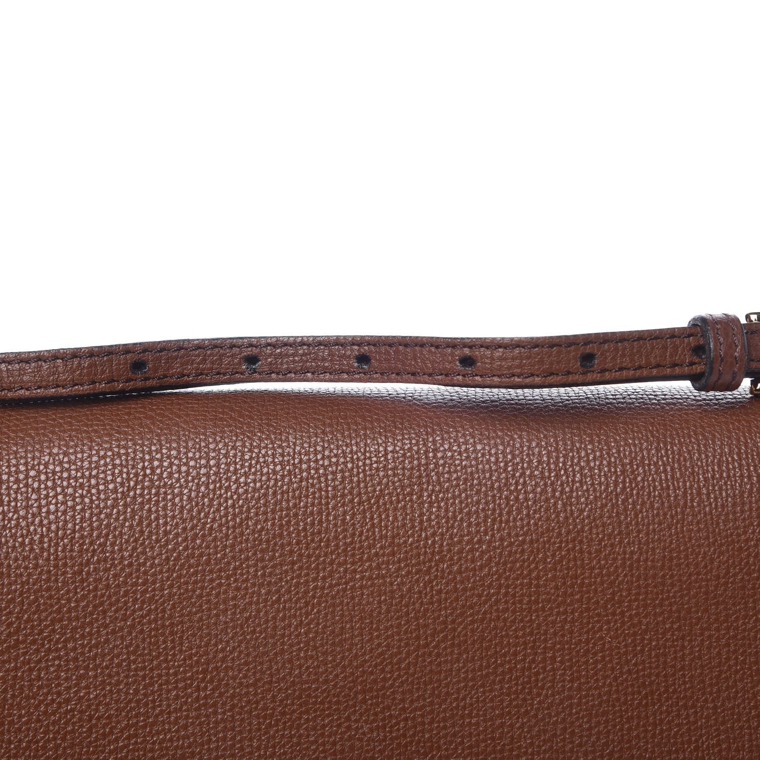 Burberry Derby Calfskin House Check Small Macken Crossbody Bag Tan 13 of 13