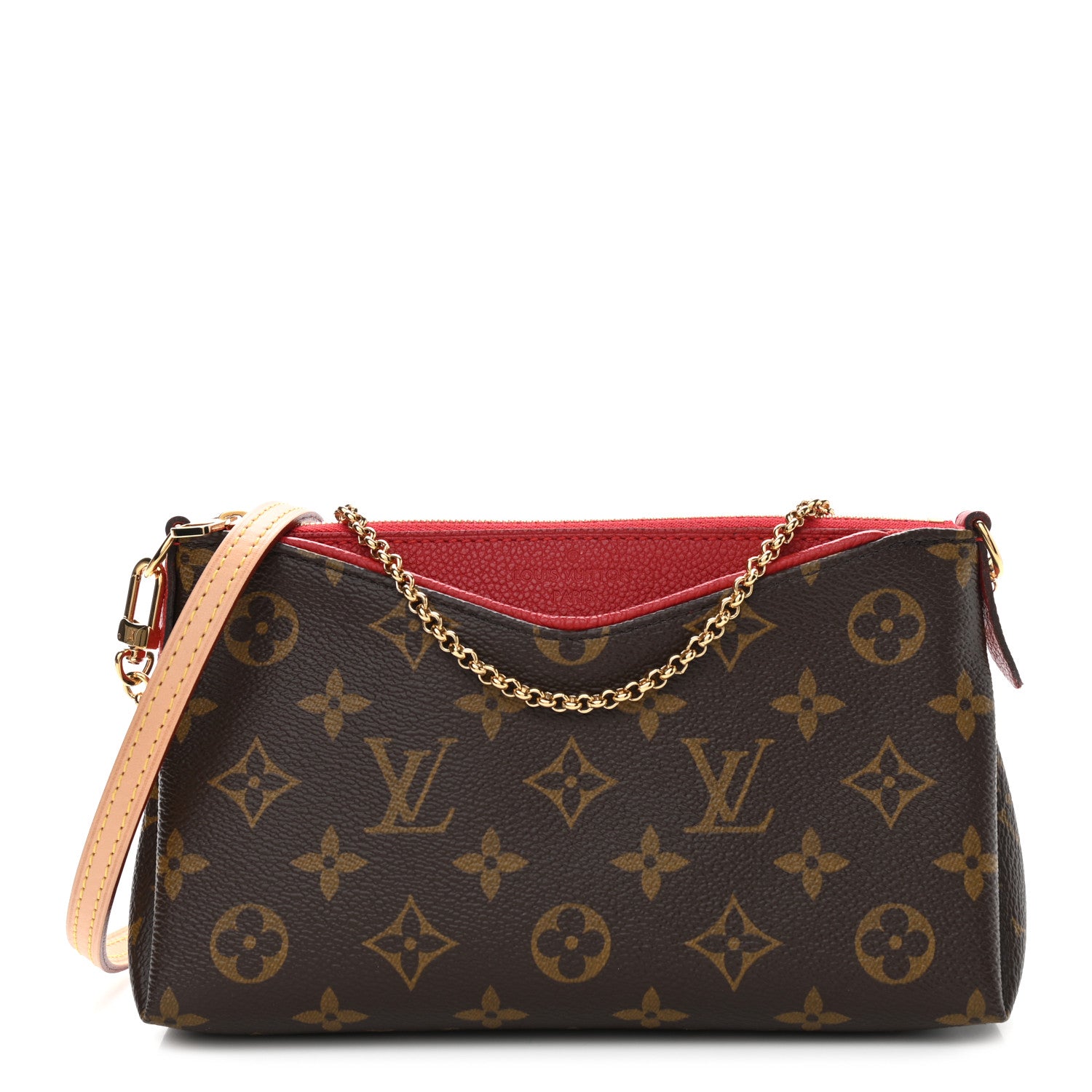 Louis Vuitton Monogram Pallas Clutch Cherry 1 of 9