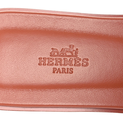 Hermes Epsom Oran Sandals 40 Orange Canyon 9 of 11