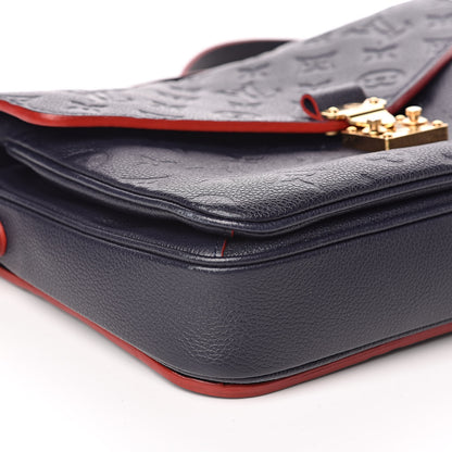 Louis Vuitton Empreinte Pochette Metis Marine Rouge 7 of 9