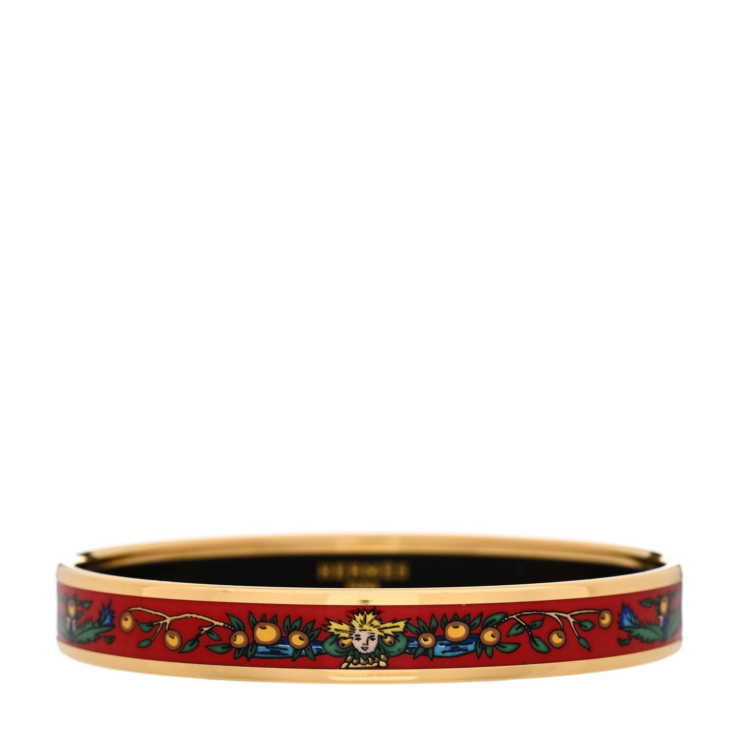 Enamel Printed Narrow Bracelet