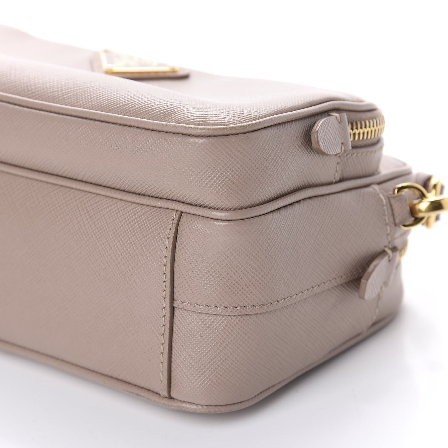Saffiano Camera Case Crossbody Bag Cammeo