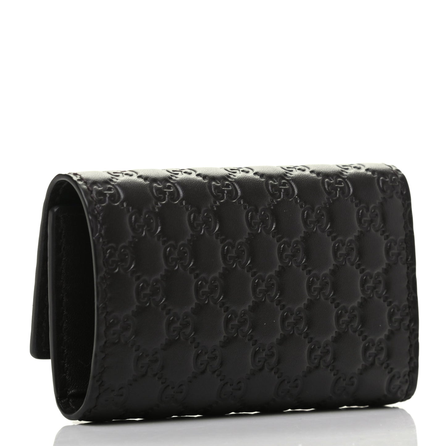 Microguccissima 6 Key Holder Case Black