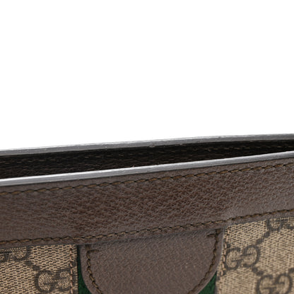 Gucci GG Supreme Monogram Web Small Ophidia Chain Shoulder Bag Brown 15 of 15