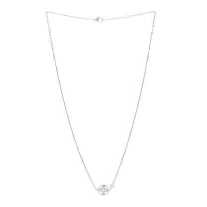 Louis Vuitton 18K White Gold Diamond Idylle Blossom Pendant Necklace 3 of 5