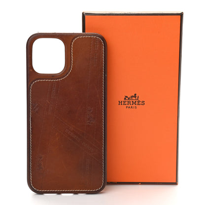 Hermes Barenia Bolduc iPhone 12/12 Pro Case Fauve 10 of 10